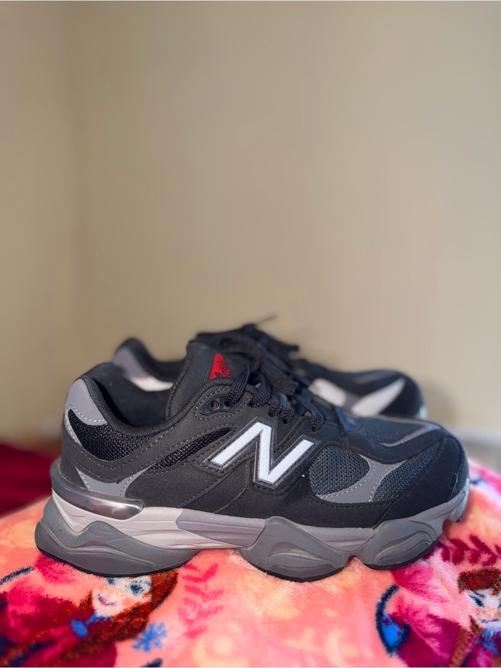 New Balance 9060 Athletic Shoe - Big Kid - Black / Castlerock